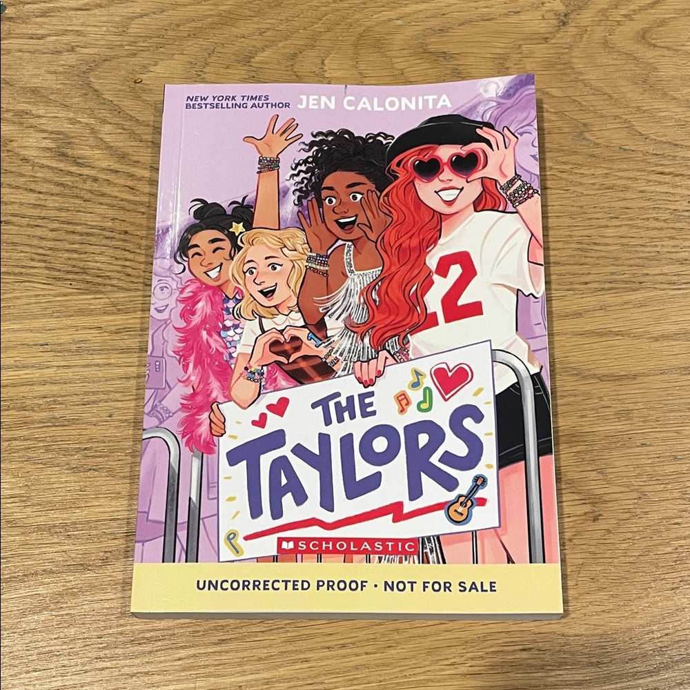 2/$15 ARC, Scholastic's The Taylors by Jen Calonita
